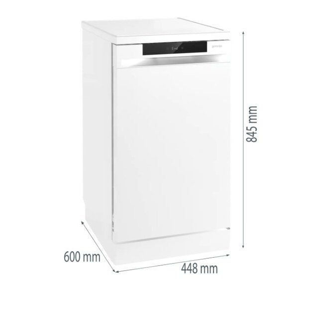 Indaplovė Gorenje G400, GS541D10W, 45 cm