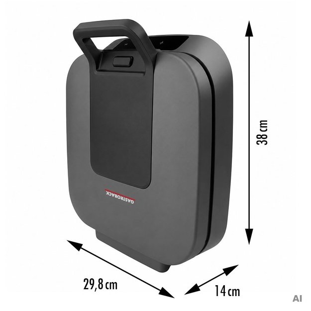 Gastroback 42469 Sandwichmaker Snack Station 4XL Advanced