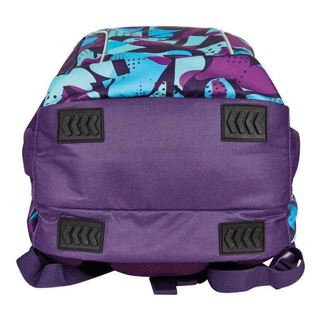 Herlitz Ultimate CamoPurple backpack School backpack Blue, Purple Polyester