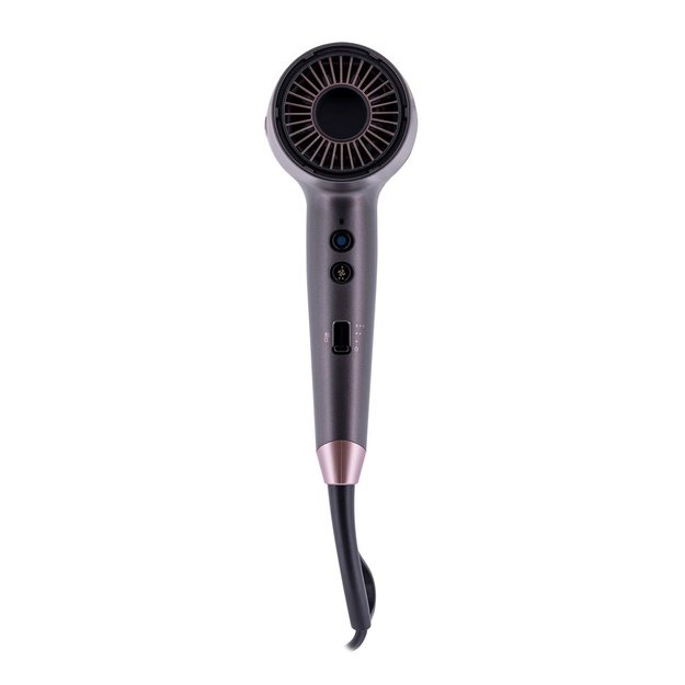 Remington | Hair dryer | D6077 | 2000 W | Number of temperature settings 3 | Ionic function | Diffuser nozzle | Grey