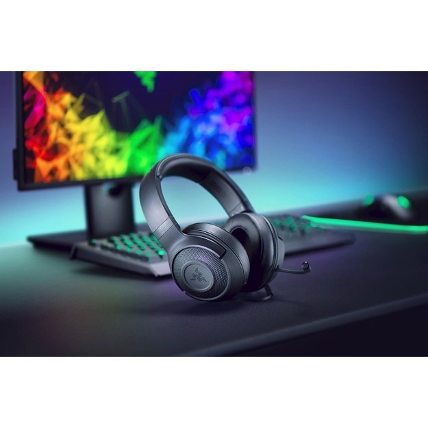 Razer Kraken X Lite Laidinės žaidimų ausinės, Juoda