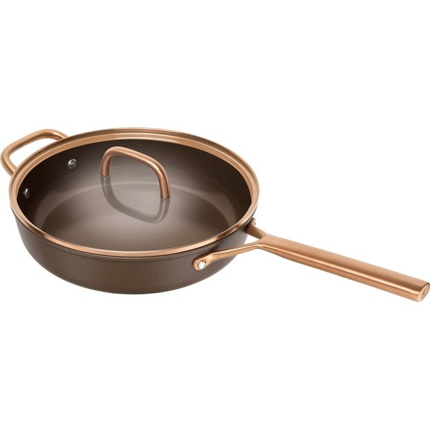 ZWILLING MILANO saute pan with lid 28cm brown