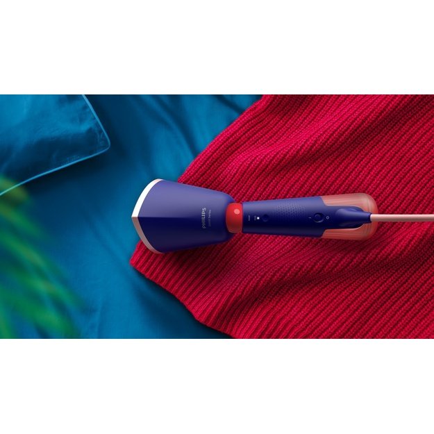 Philips Steamer | STH5030/20 | Handheld | 1400 W | 120/200 L | 24 g/min | Marine Blue