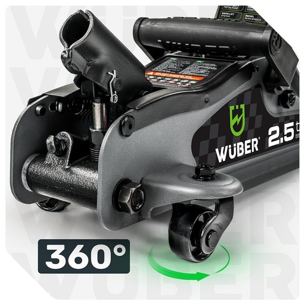 WUBER W22001 low-profile car jack 90-360mm 2.5T
