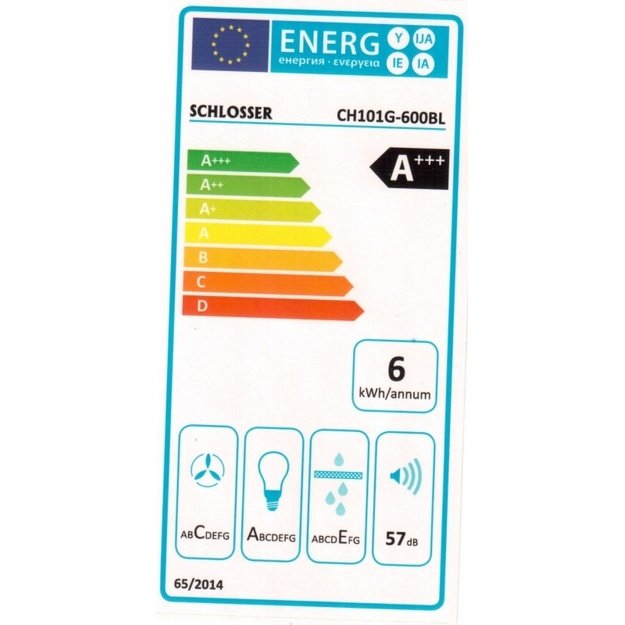 Gartraukis Schlosser CH101G &ndash; 600BL INVERTER A+++, 60 cm