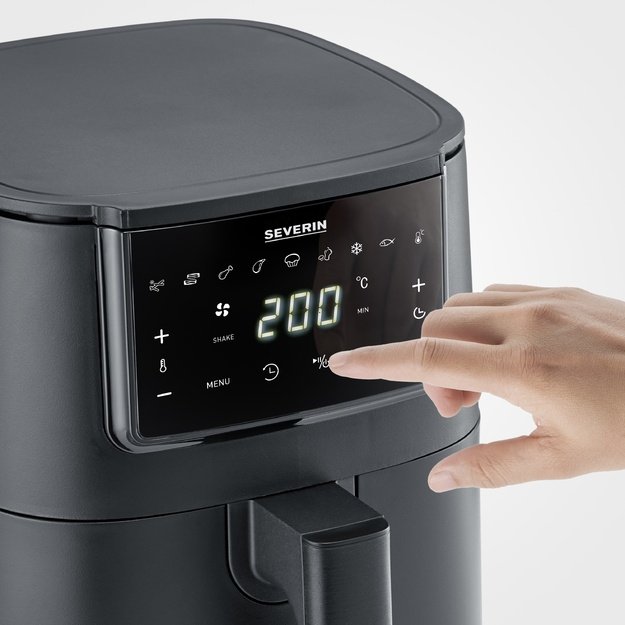 Severin FR 2461 Single 4 L Stand-alone 1300 W Hot air fryer Black