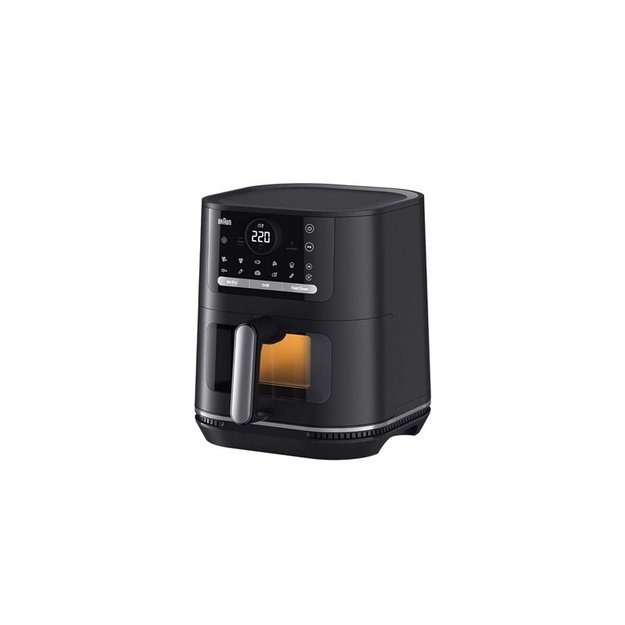 Braun HF 5075 Single Stand-alone 2000 W Hot air fryer Black, Grey