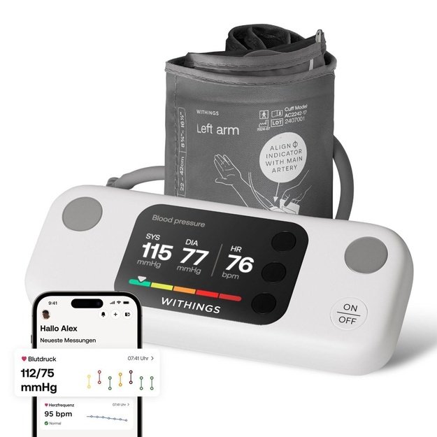 Withings BPM Vision -  LCD 2,8  blood pressure monitor