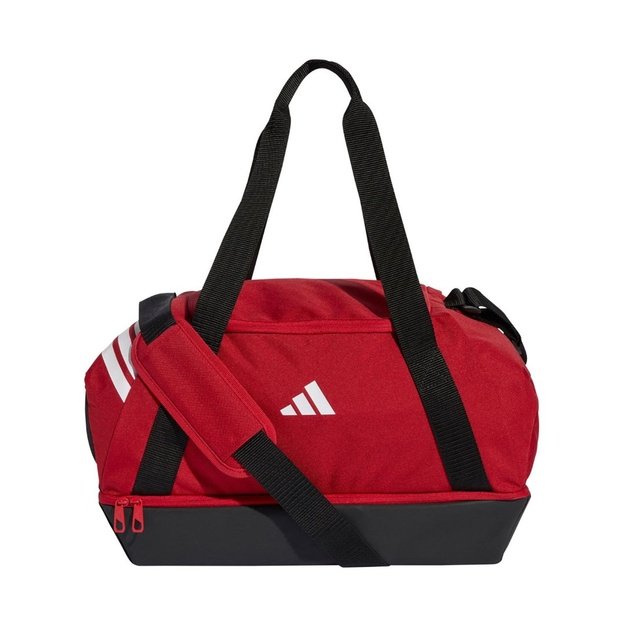Bag adidas Tiro Duffle Small With Bottom Compartment red JY7964