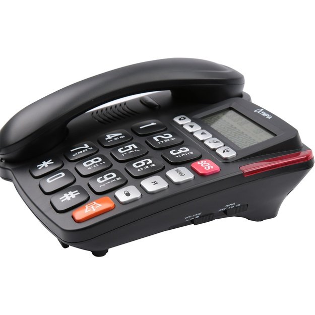 Olympia 4520 Analog telephone Black, White