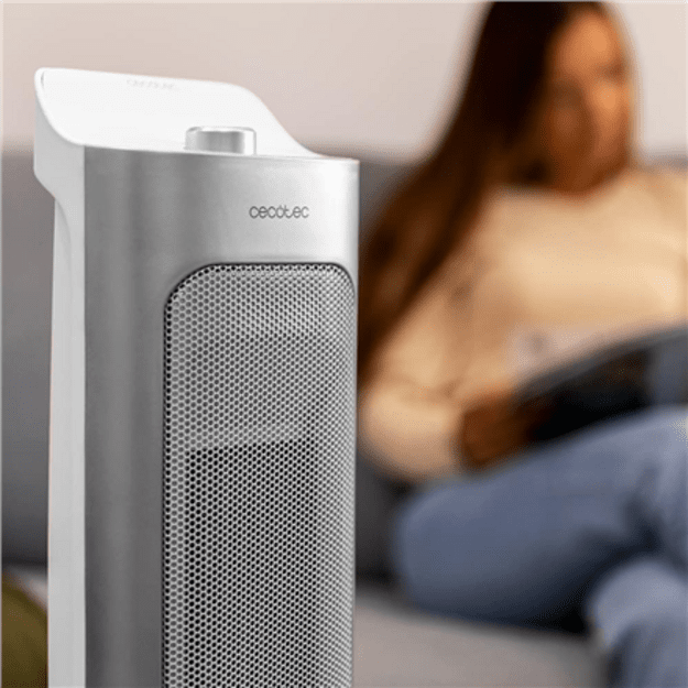 Cecotec ReadyWarm 6700 Ceramic Sky | Ceramic Heater | 2000 W | Number of power levels 3 | Suitable for rooms up to 20 m&sup2; | Suit
