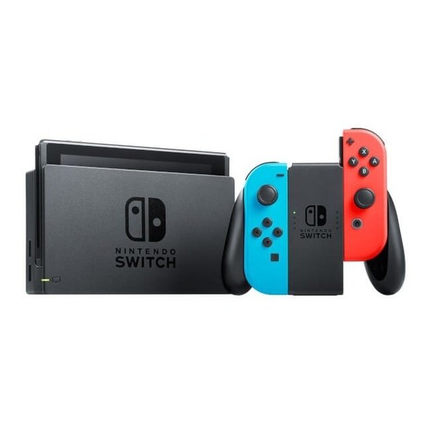 Nintendo Switch Joy‑Con portable game console 15.8 cm (6.2 ) 32 GB Wi-Fi Black, Blue, Red