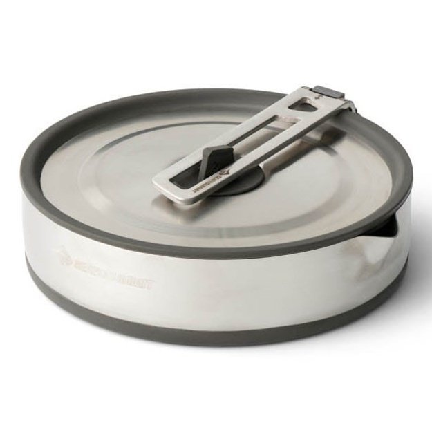 Sea To Summit Detour Pot 1.8 L Grey, Stainless steel