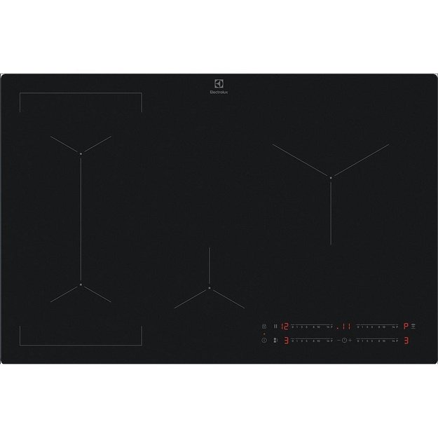 Electrolux EIV83443CT Black Built-in 78 cm Zone induction hob 4 zone(s)