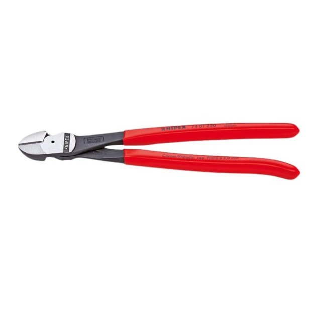 Didelės svertinės jėgos kirpimo replės KNIPEX 7401250