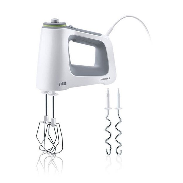 Braun HM5100 Multimix 5 Hand mixer 750 W Grey, White