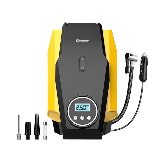 Tracer 47881 RES-11 KROM Compressor Air Pump, Black/Yellow