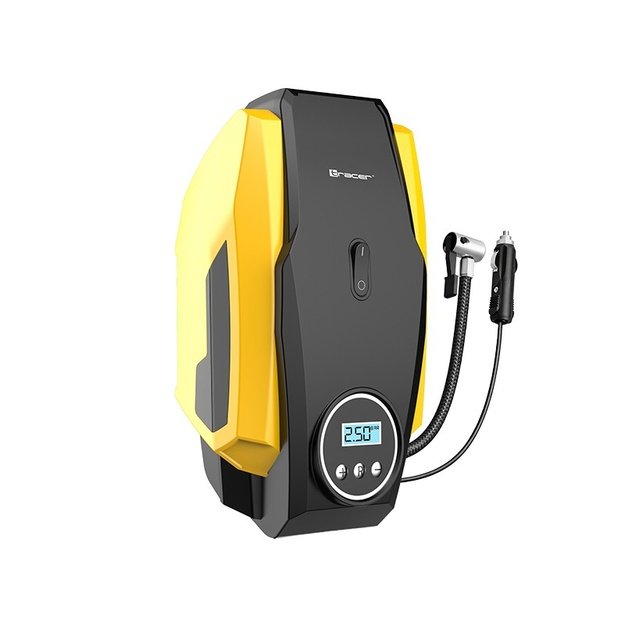Tracer 47881 RES-11 KROM Compressor Air Pump, Black/Yellow