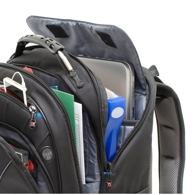 Wenger/SwissGear 600637 notebook case 43.2 cm (17 ) Backpack case Black