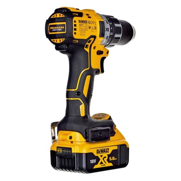 DEWALT | Spinner-Drill | DCD791P2-QW | 18 V | 2x5 Ah | Lithium-Ion (Li-Ion)