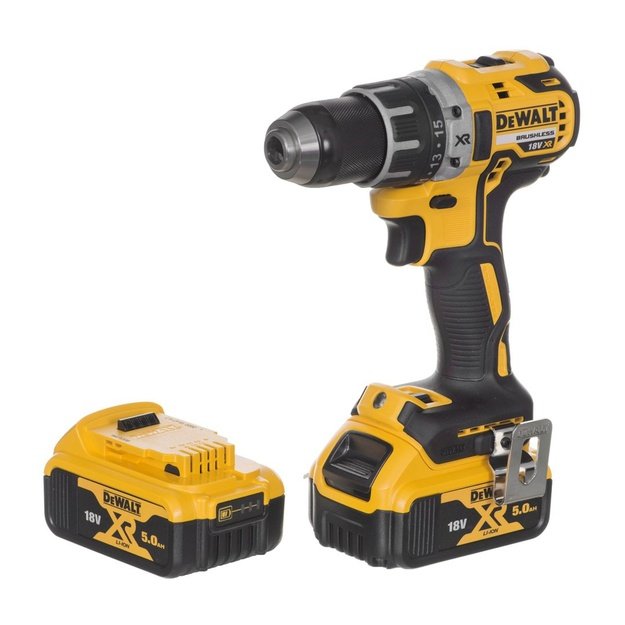 DEWALT | Spinner-Drill | DCD791P2-QW | 18 V | 2x5 Ah | Lithium-Ion (Li-Ion)