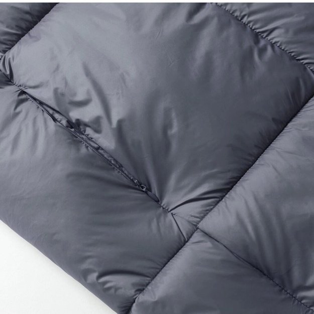 Blauberg BL-PK01 Heated Poncho Blanket, One Size, Grey
