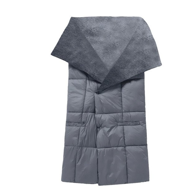Blauberg BL-PK01 Heated Poncho Blanket, One Size, Grey