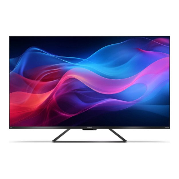 Sharp 50GR8265E 50  (126cm) 4K Ultra HD QLED Smart Google Frameless TV