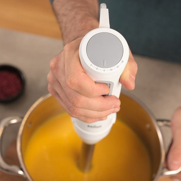 Braun | Hand Blender | MQ50001MWH | Hand Blender | 1000 W | Number of speeds 21 | White