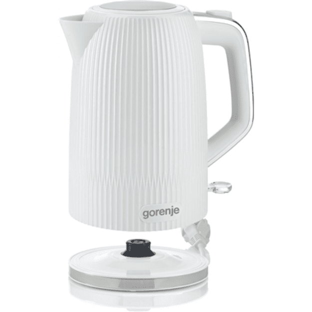 Gorenje Kettle | K17DPW | Electric | 2200 W | 1.7 L | Stainless steel | 360&deg; rotational base | White