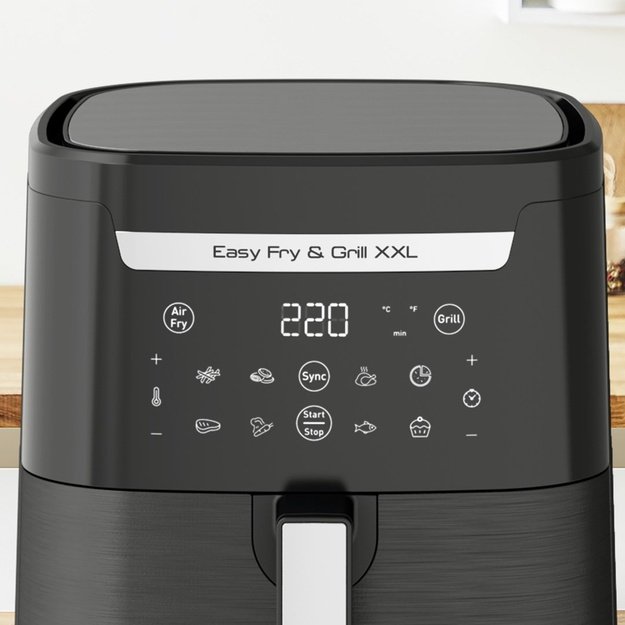 Tefal Easy Fry & Grill EY8018 6.5 L Stand-alone 1830 W Hot air fryer Black