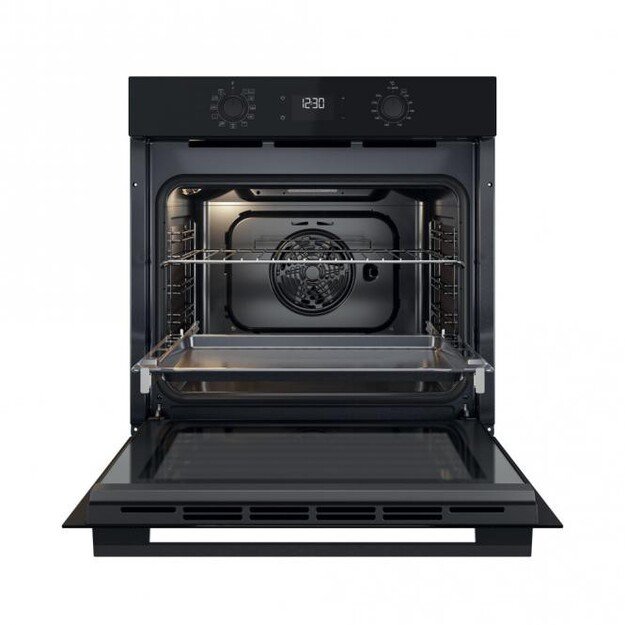 Juodos spalvos el.orkaitė Whirlpool OMK58CU1SB 6