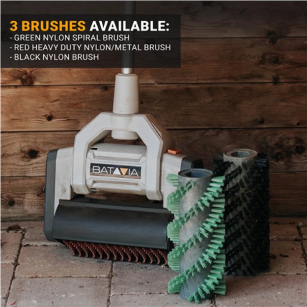 Batavia B.V. Maxxbrush 1020W Multi-Brush 26cm, Spiral Brush (Green) | 1020 W 2