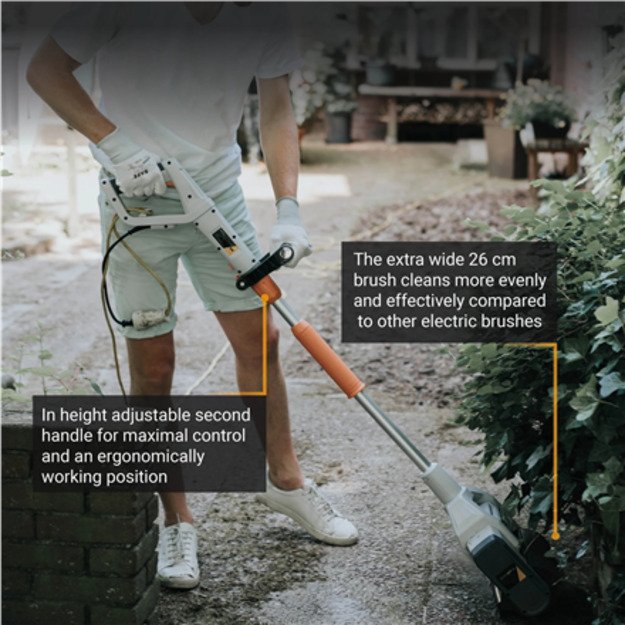 Batavia B.V. Maxxbrush 1020W Multi-Brush 26cm, Spiral Brush (Green) | 1020 W 3