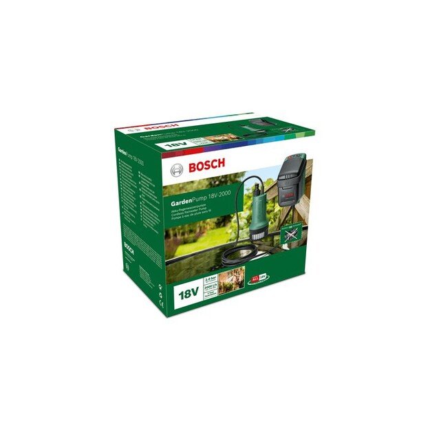 Bosch GardenPump18V-2000 2000 l/h 2