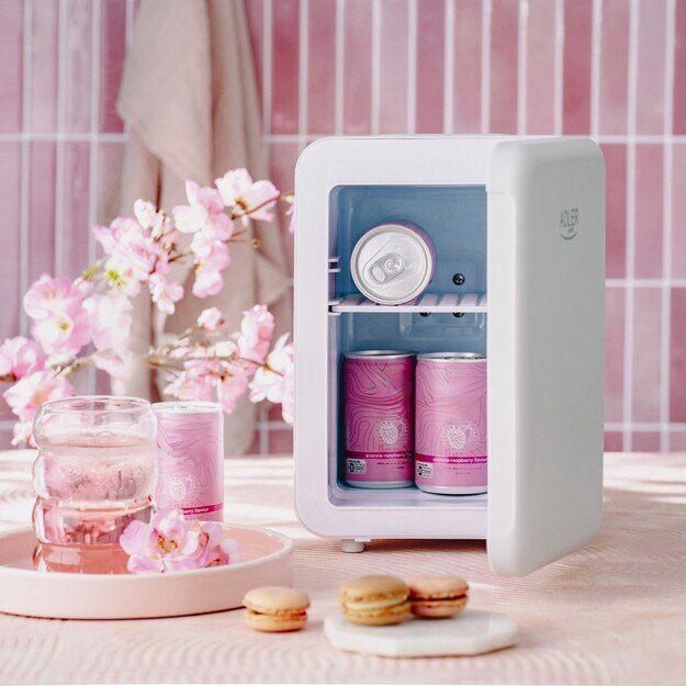 ADLER AD 8084G MINI REFRIGERATOR, GREY 2