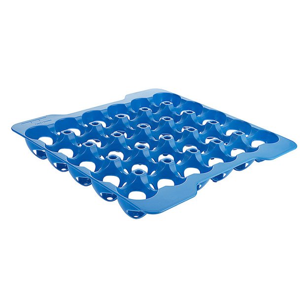 30 eggs tray, blue