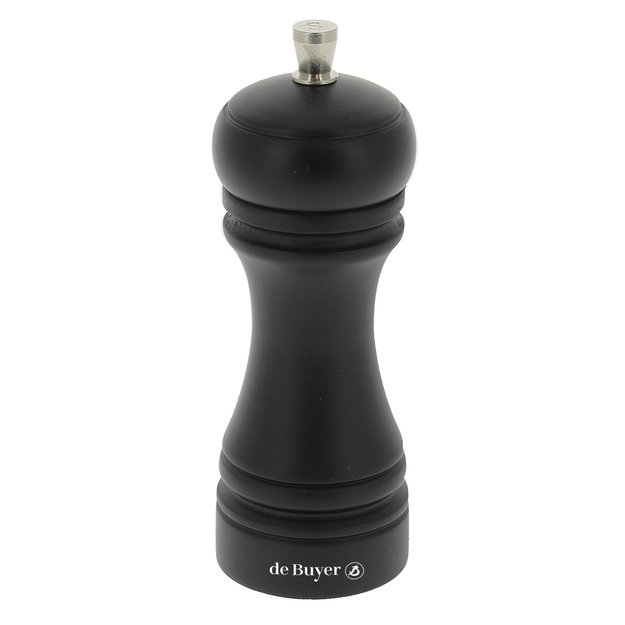 Pepper grinder, 14 cm, black matt, Java