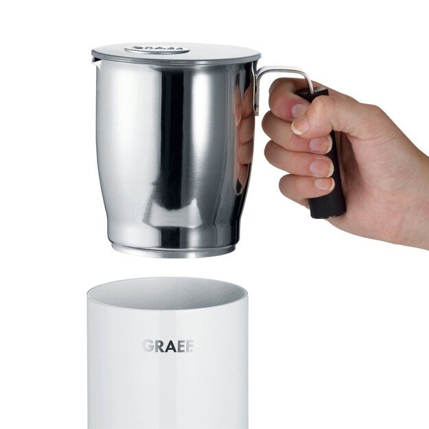 Graef MS 701 Milk Frother - 400 ml - 450 W - white