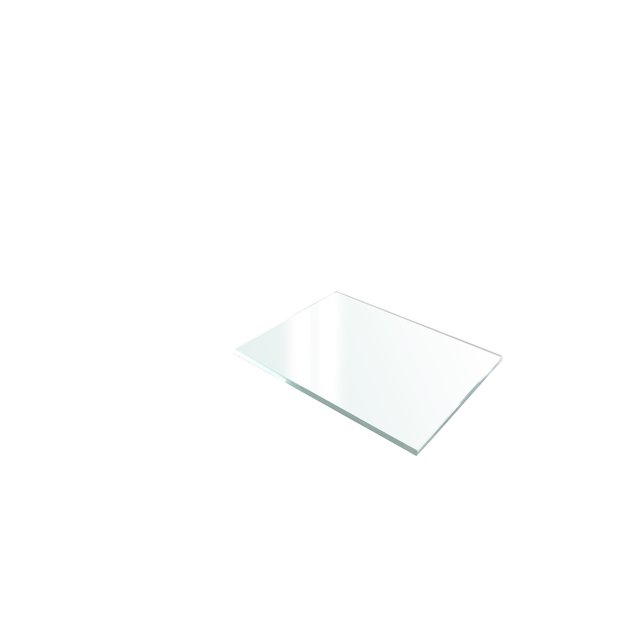 Glass plate GN1/3, transparent, Tropos