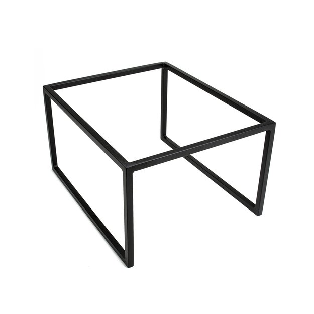 GN1/2 base, steel, lacquered, tall, black, Mesos