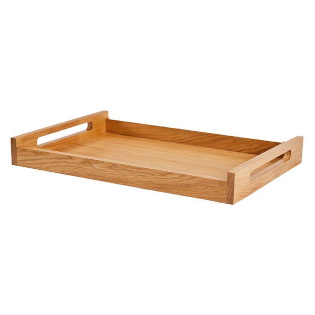 Waiters tray, 60x40x12 cm, wooden, Stratos