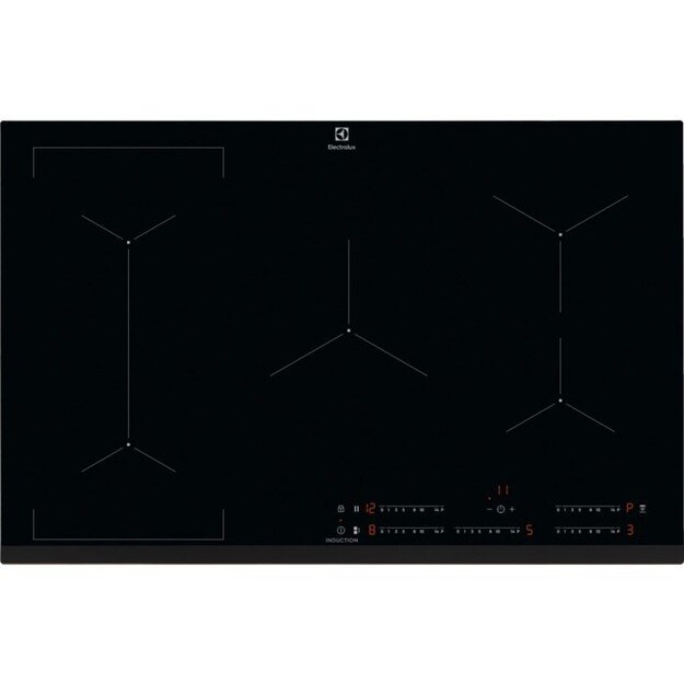 Electrolux EIV835 Black Built-in 80 cm Zone induction hob 5 zone(s)