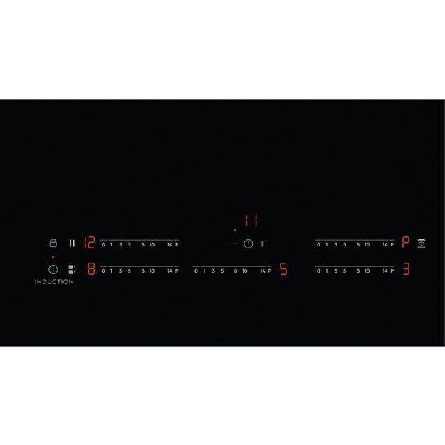 Electrolux EIV835 Black Built-in 80 cm Zone induction hob 5 zone(s) 9