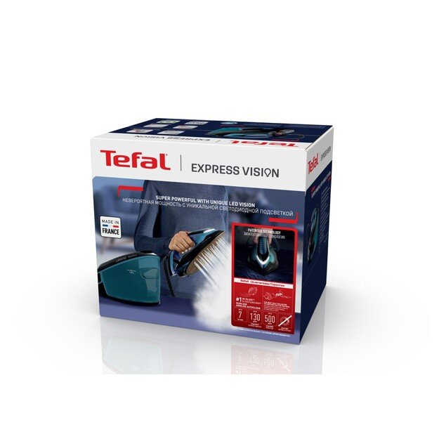 Tefal Express Vision SV8151 2800 W 1.8 L Durilium AirGlide Autoclean soleplate Blue, Black 1