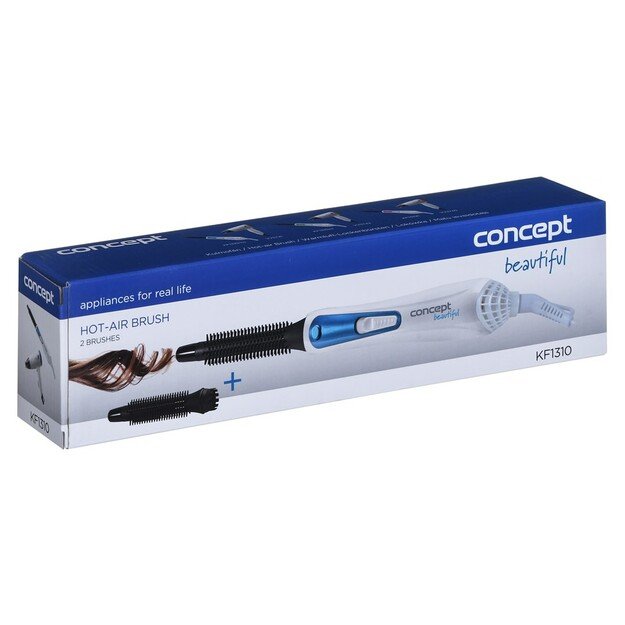 Concept KF-1310 Hot air brush Blue, White 400 W 0.19 m 4
