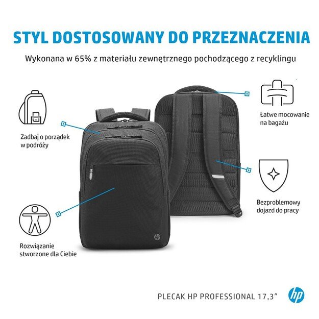 HP Professional 17.3-inch Backpack 10
