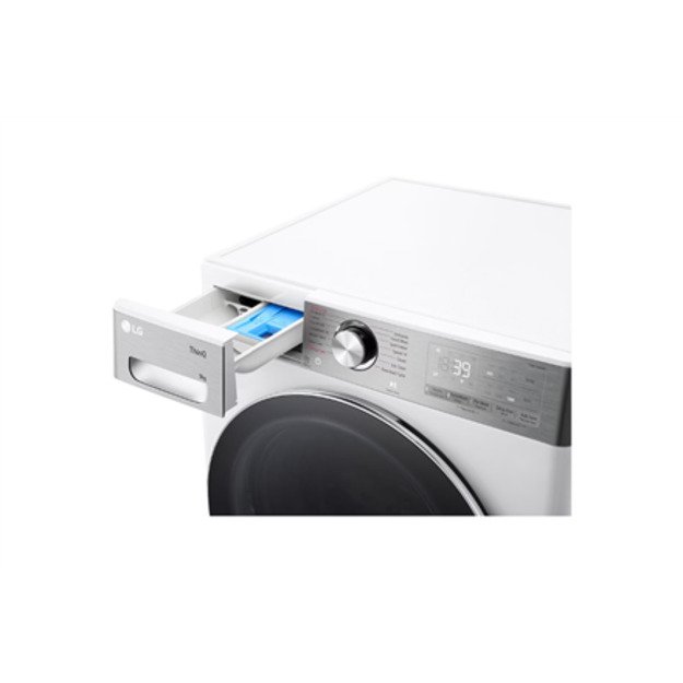 LG | Washing Machine | F2WR909P3W | Energy efficiency class A | Front loading | Washing capacity 9 kg | 1200 RPM | Depth 47.5 cm 7