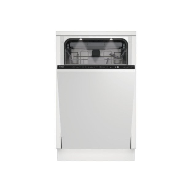 BEKO Dishwasher | BDIS38040Q | Built-in | Width 45 cm | Number of place settings 10 | Number of programs 8 | Energy efficiency c
