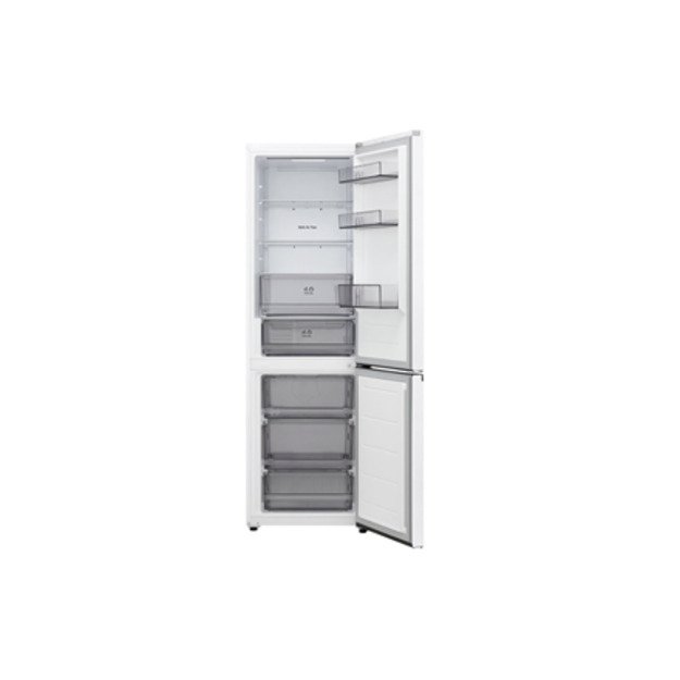 LG Refrigerator | GBBSJ1CCSW | Energy efficiency class C | Free standing | Combi | Height 186 cm | Fridge net capacity 220 L | F 6
